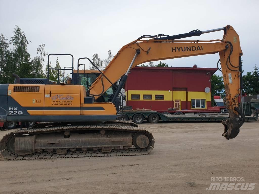 Hyundai HX 220 L Bagri goseničarji