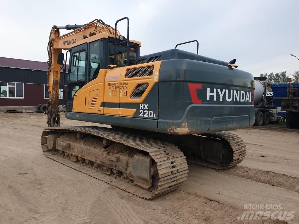 Hyundai HX 220 L Bagri goseničarji