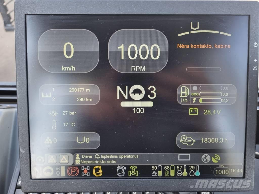 Komatsu 845 Forwarderji