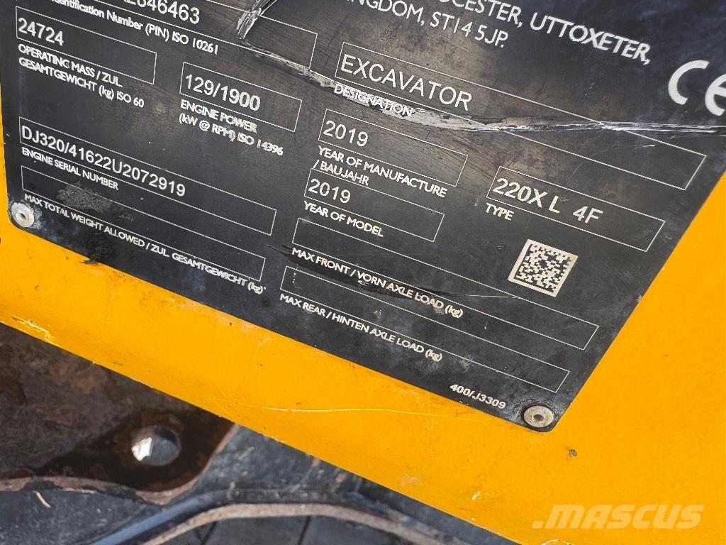 JCB 220X Bagri goseničarji