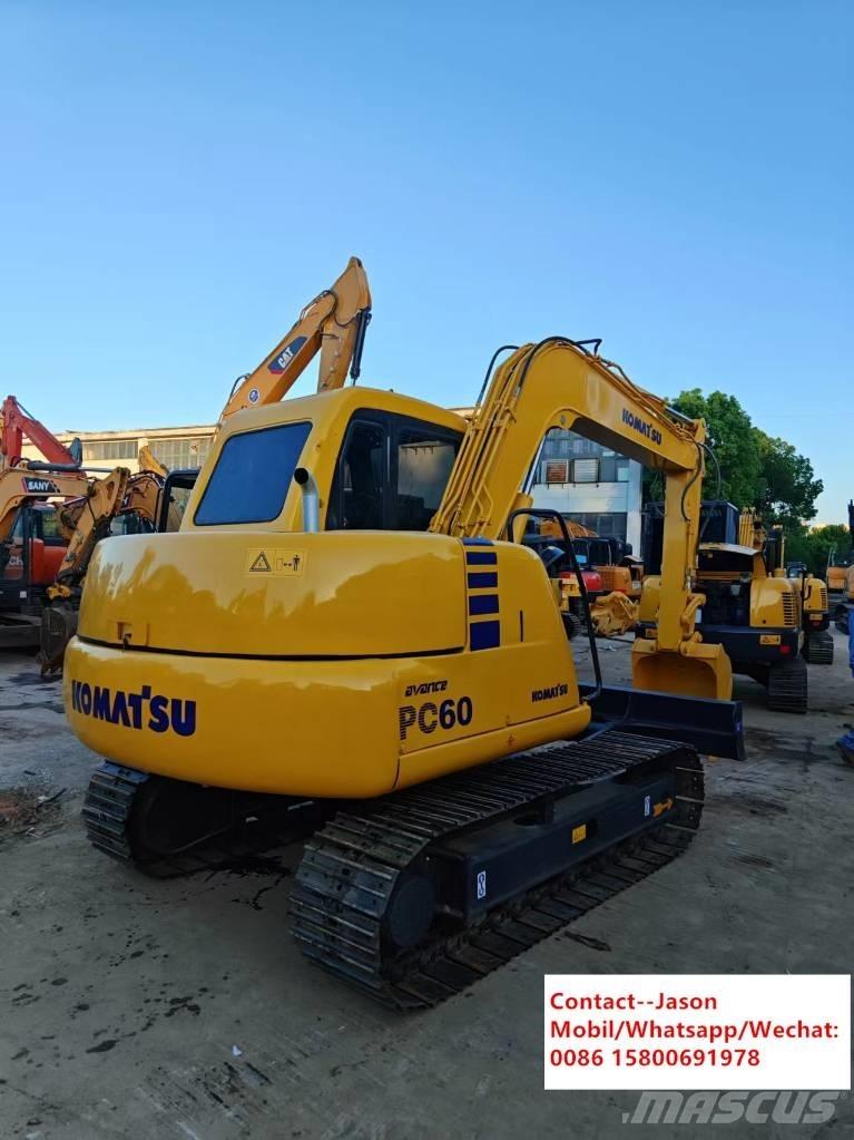 Komatsu PC 60 Mini bagri <7t