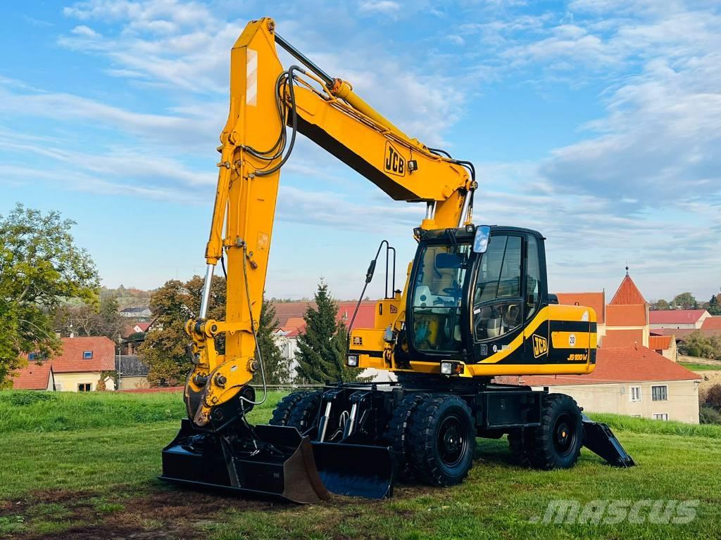 JCB JS 160 W Bagri na kolesih