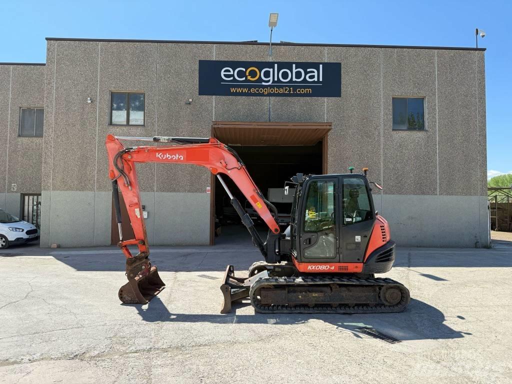 Kubota KX 080-4 Midi bagri 7t – 12t