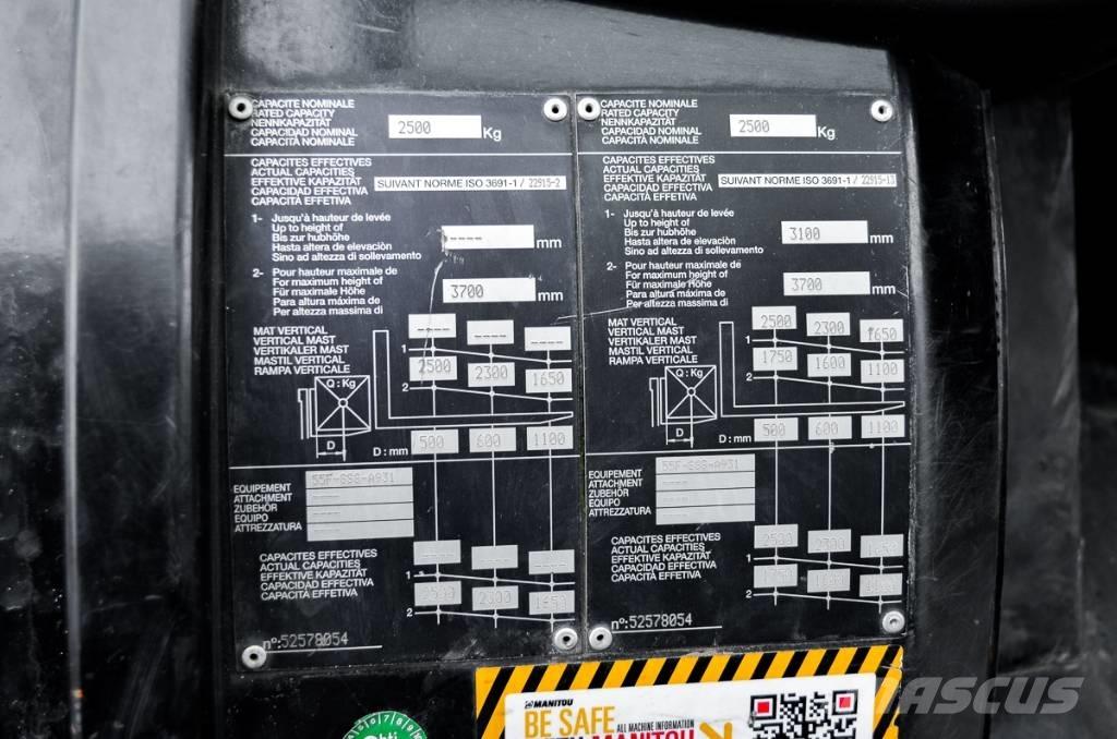 Manitou MC 25-4 D Dizelski viličarji