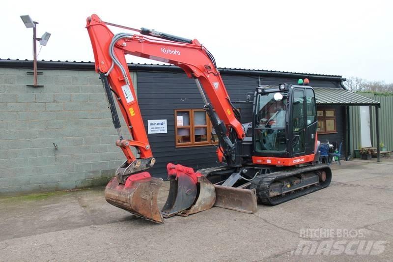 Kubota KX 080-4 Midi bagri 7t – 12t