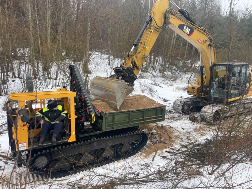 Morooka MST 800 Demperji goseničarji