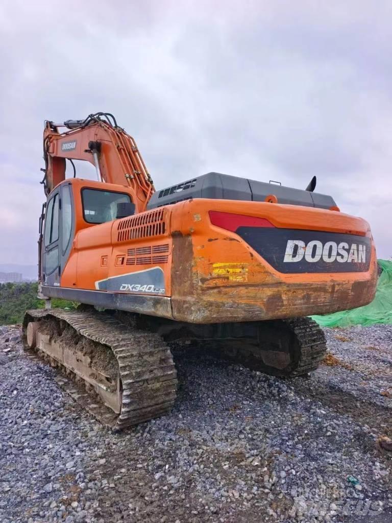 Doosan DX 340 Bagri goseničarji