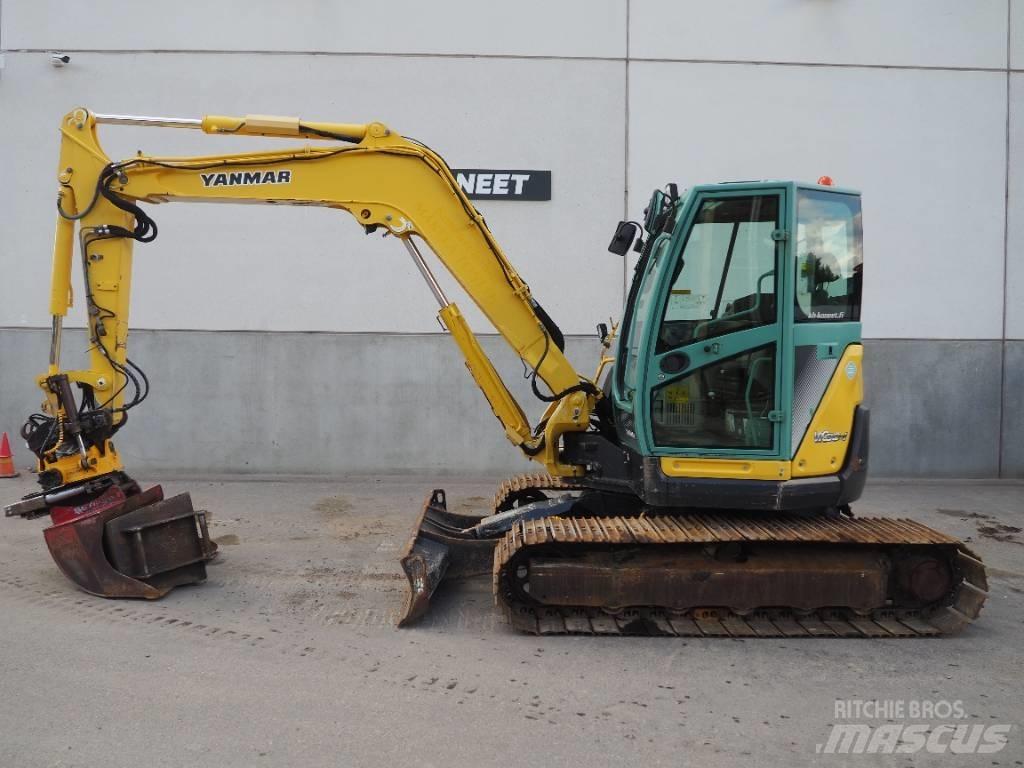 Yanmar Vio 80 Midi bagri 7t – 12t