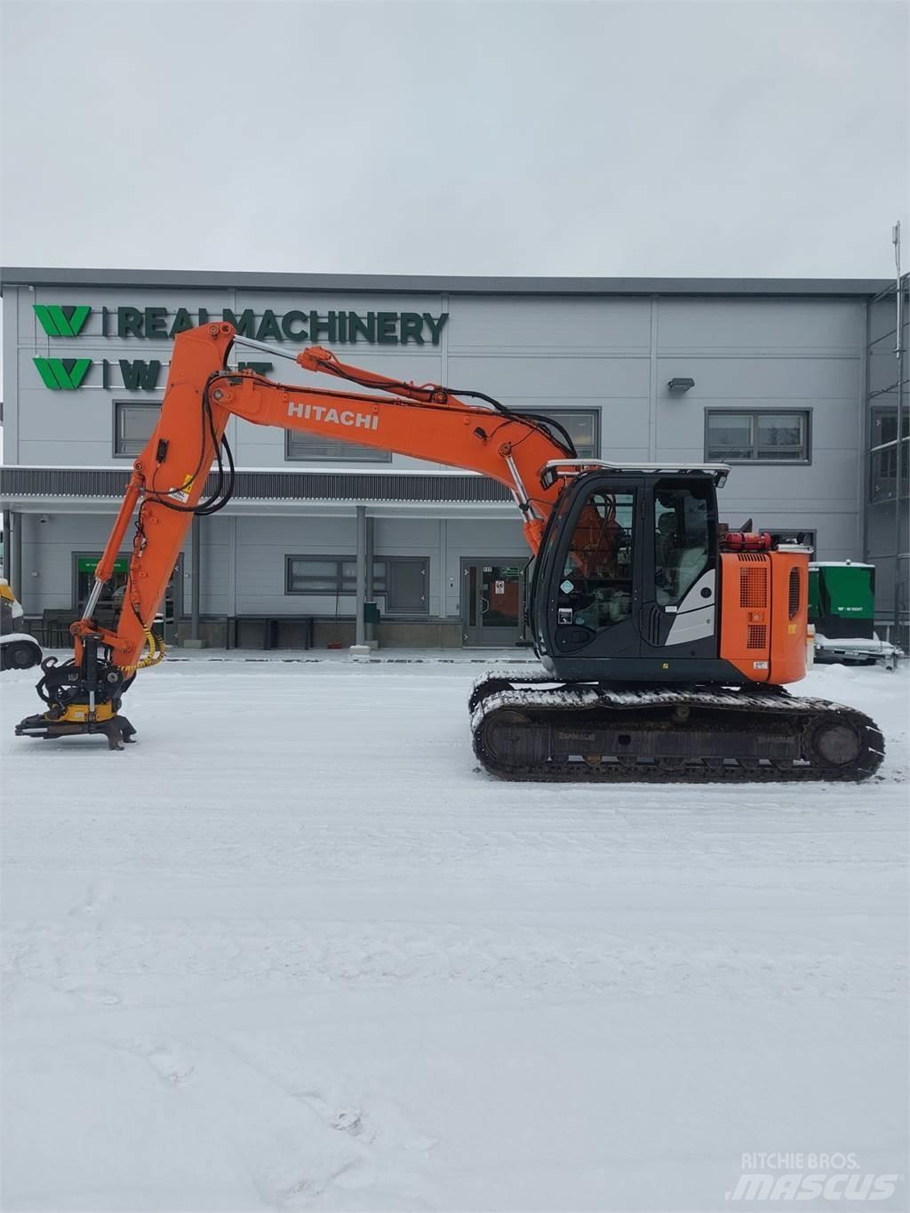 Hitachi ZX135US-5B Bagri goseničarji