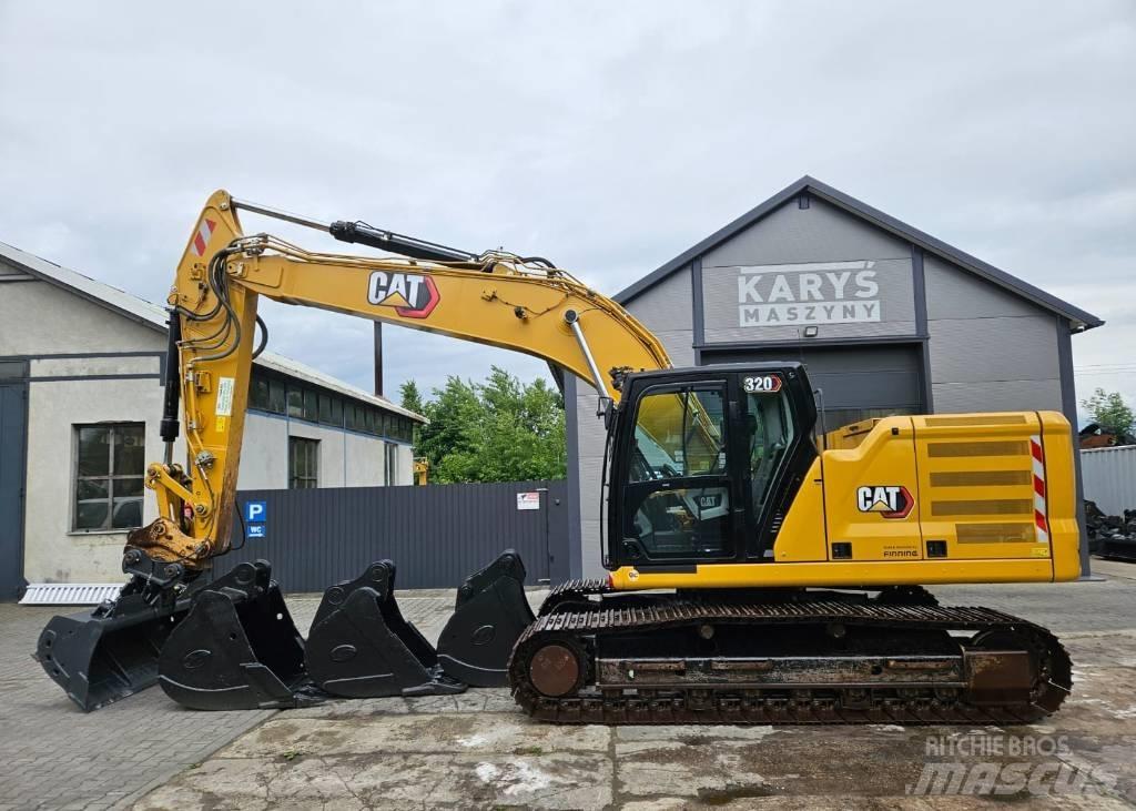 CAT 320 Bagri goseničarji