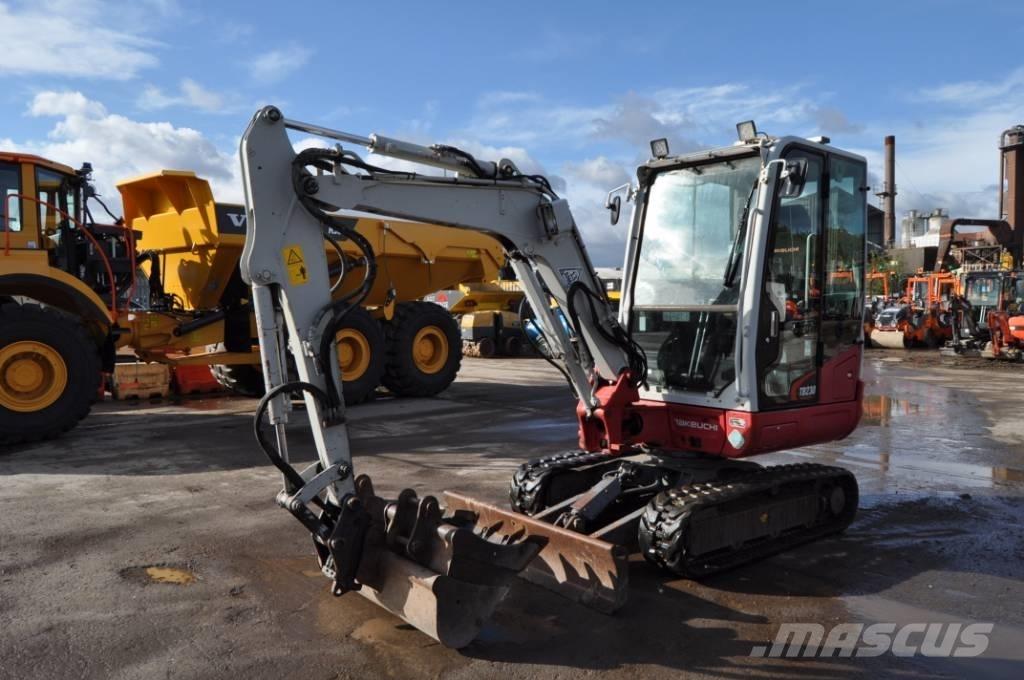 Takeuchi TB 230 Mini bagri <7t