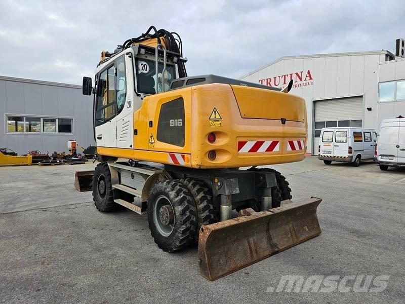 Liebherr A916 Bagri na kolesih