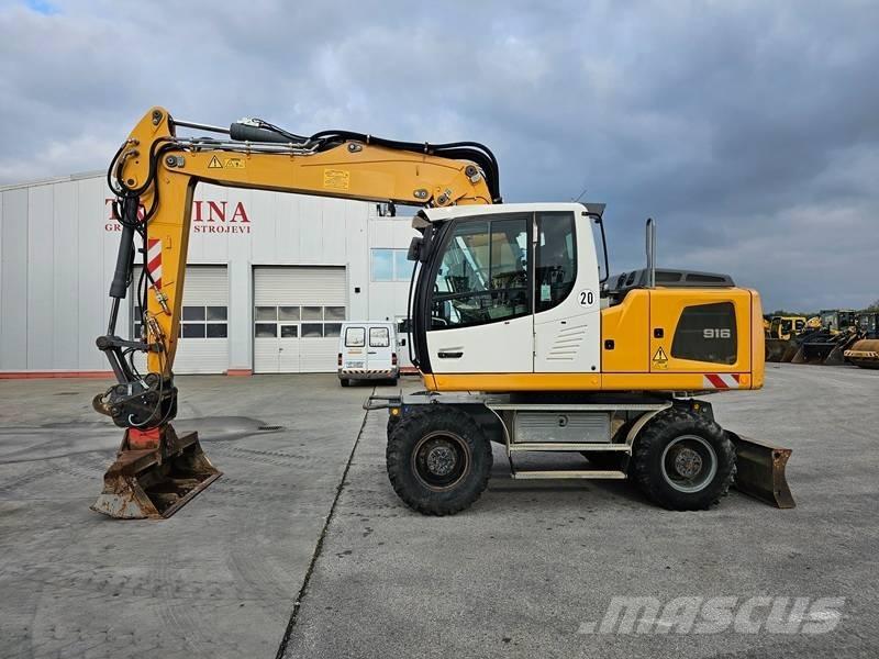 Liebherr A916 Bagri na kolesih