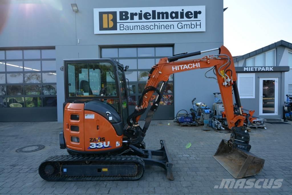 Hitachi ZX 33 U-6 Mini bagri <7t