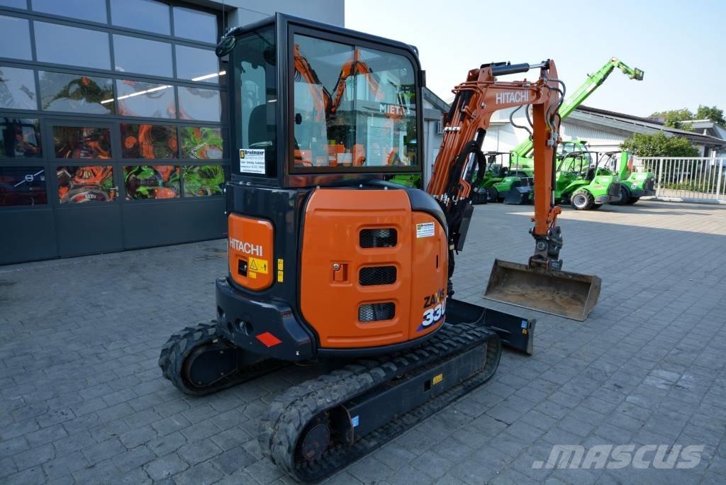 Hitachi ZX 33 U-6 Mini bagri <7t