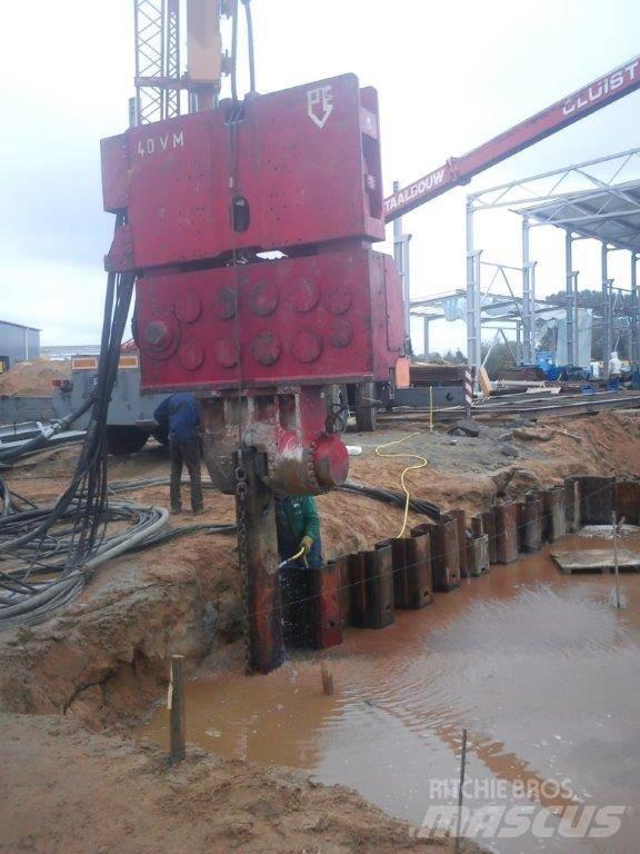 PVE 40 VM Vibracijski nabijalci pilotov
