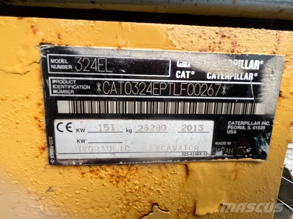 CAT 324 E Bagri goseničarji