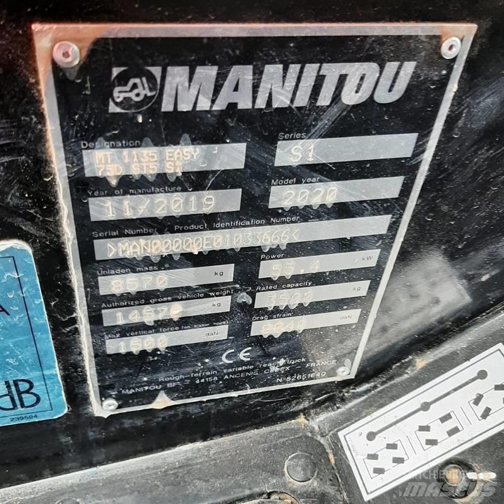 Manitou MT 1135 Teleskopski viličarji