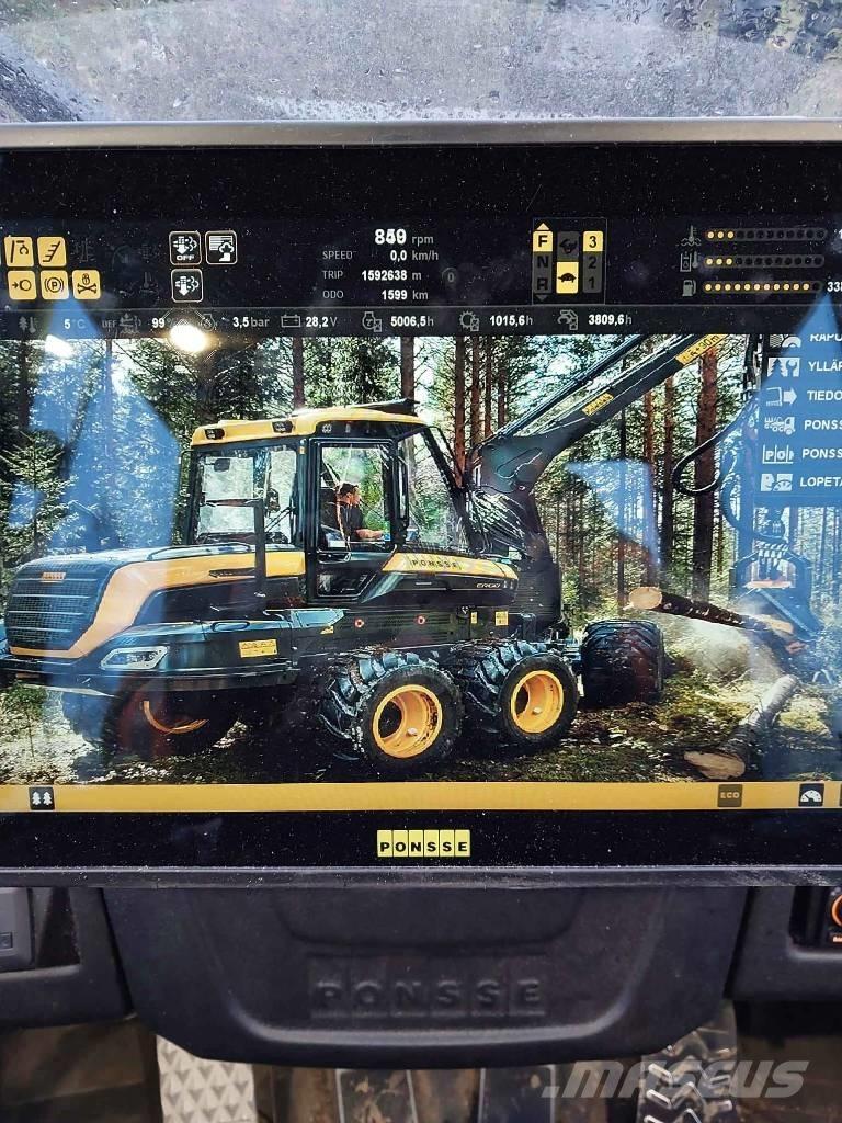 Ponsse Ergo 8W Harvesterji