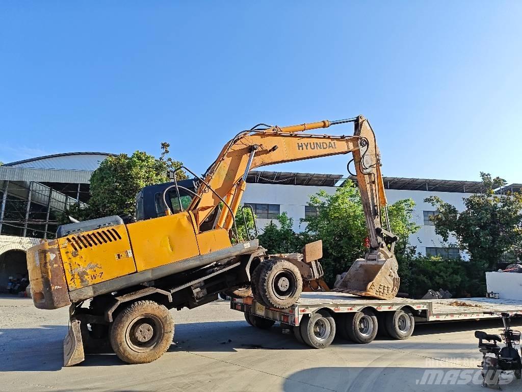 Hyundai Robex 210w-7 Bagri na kolesih