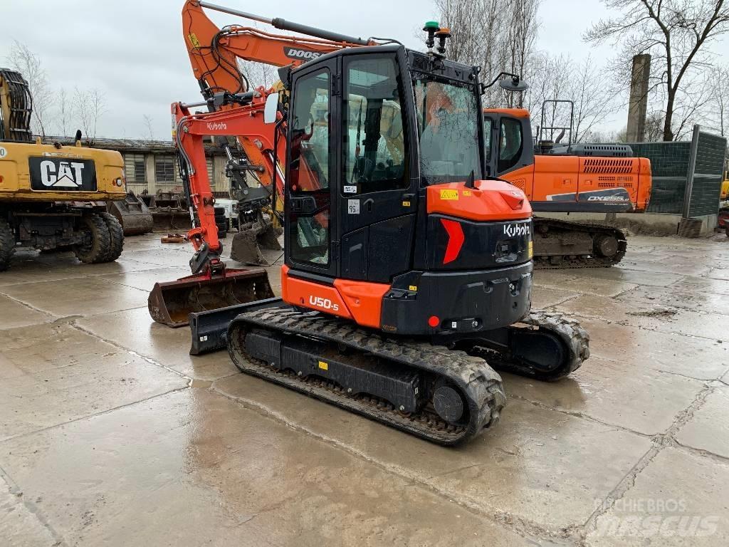 Kubota U50-5 Mini bagri <7t