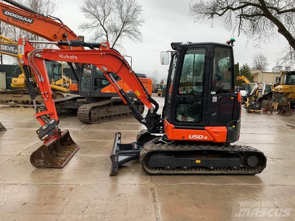 Kubota U50-5 Mini bagri <7t