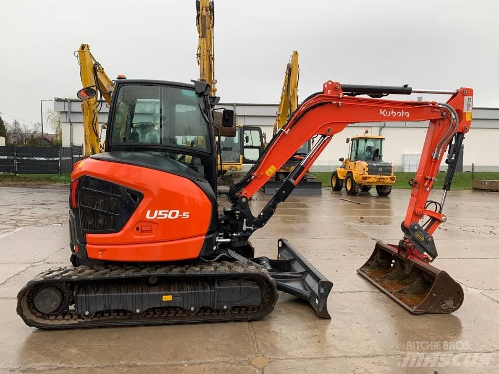 Kubota U50-5 Mini bagri <7t