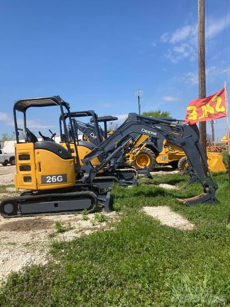 John Deere 26G Rušilni bagri