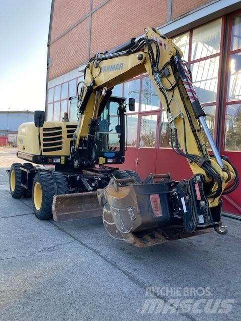 Yanmar B95W Bagri na kolesih