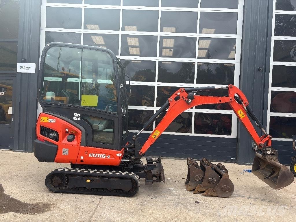 Kubota KX 016-4 Mini bagri <7t