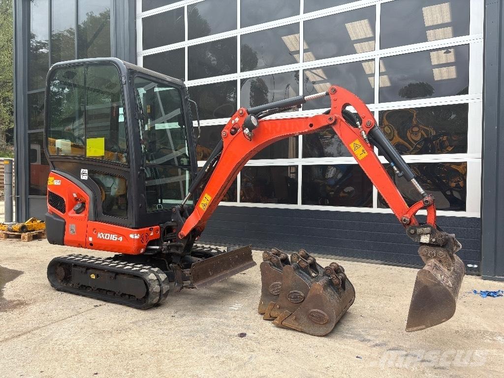 Kubota KX 016-4 Mini bagri <7t