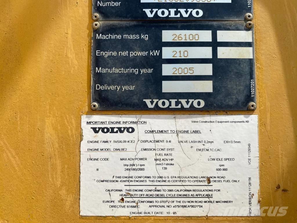Volvo L 150 E Kolesni nakladalci