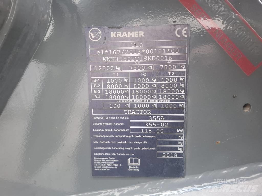 Kramer 8155 Kolesni nakladalci