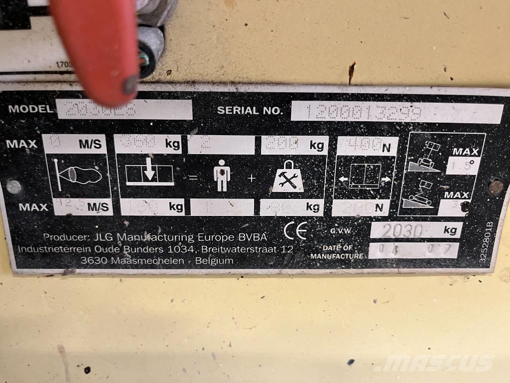 JLG 2030 ES Škarjaste dvižne ploščadi