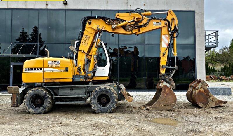 Liebherr A 314 Bagri na kolesih