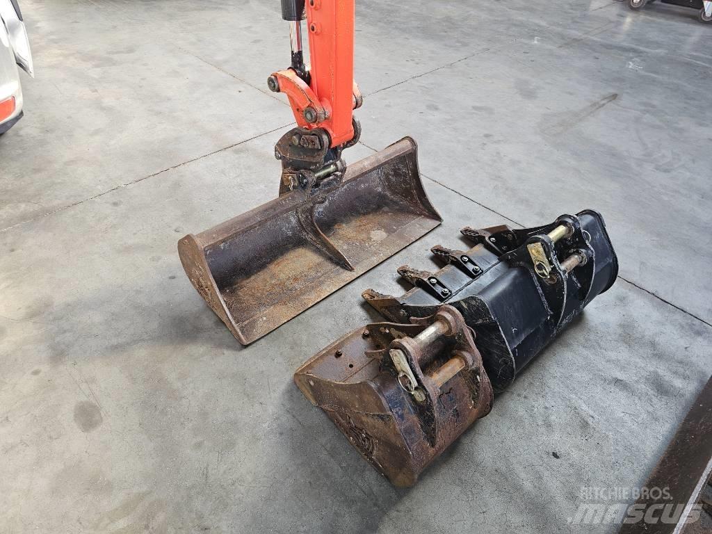 Kubota U 17-3 Mini bagri <7t