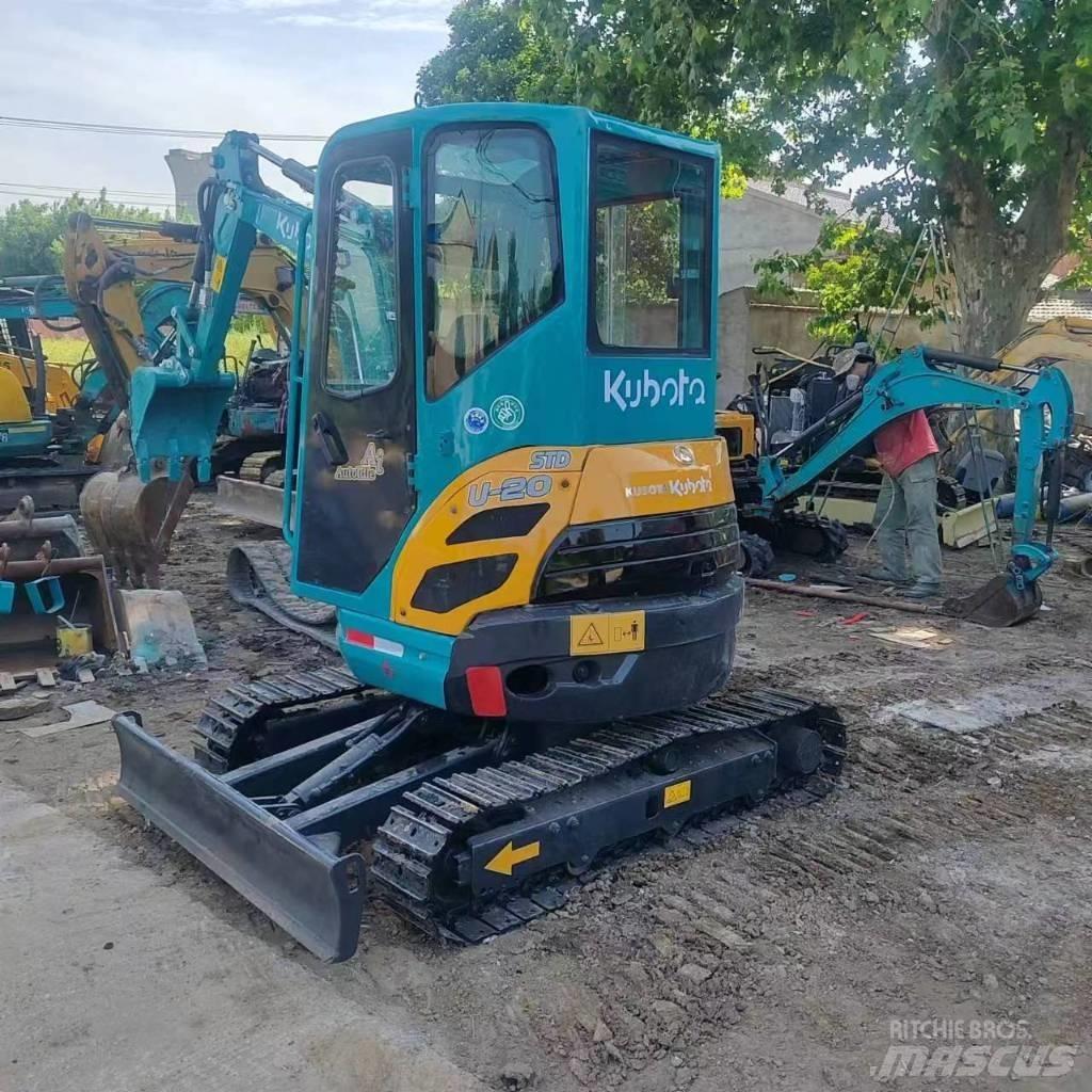 Kubota U 20 Mini bagri <7t