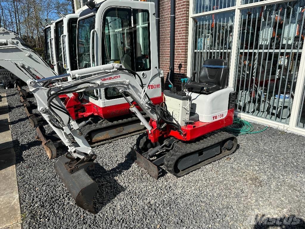 Takeuchi TB 108 Mini bagri <7t