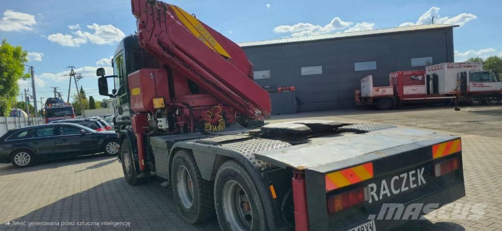 Scania G 400 Tovornjaki z žerjavom