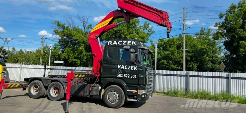 Scania G 400 Tovornjaki z žerjavom