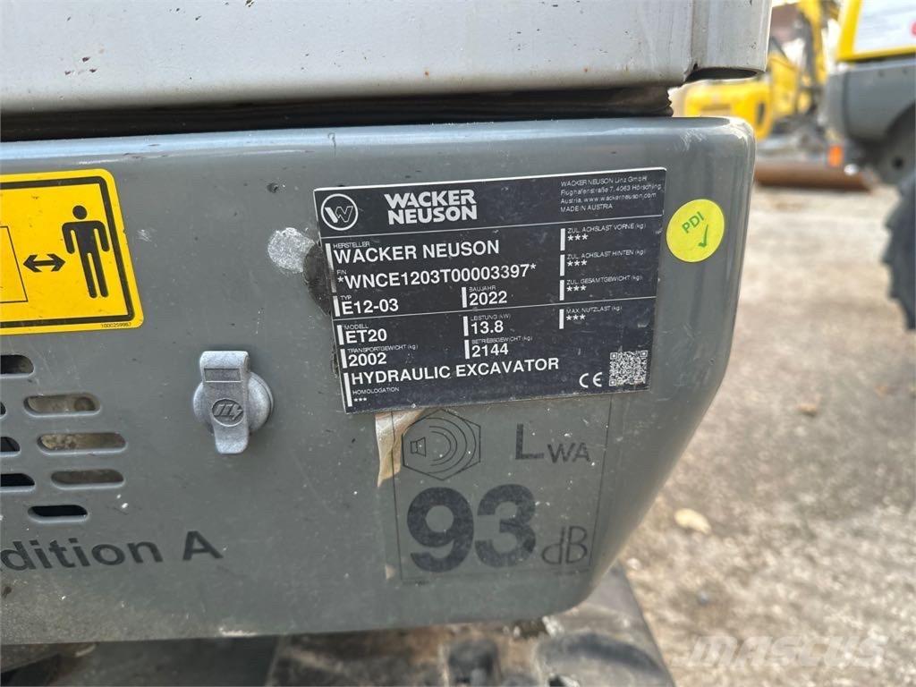 Wacker Neuson ET20 Bagri goseničarji