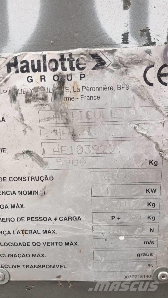 Haulotte HA 12 IP Zglobne dvižne ploščadi