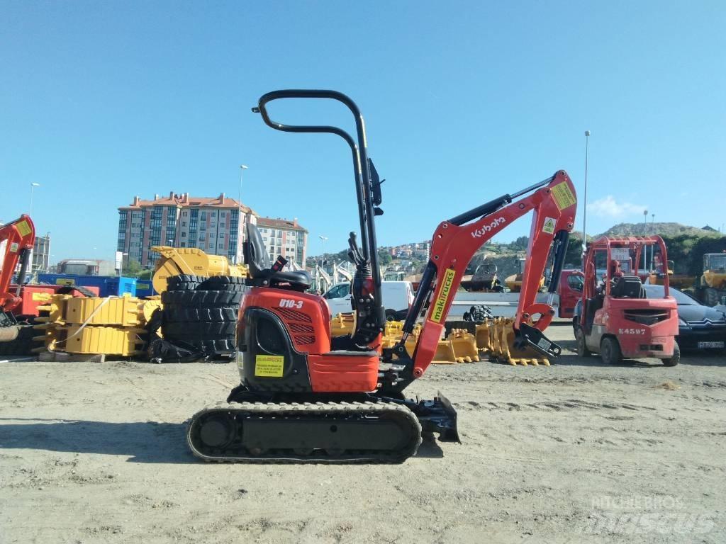 Kubota U 10-3 Mini bagri <7t