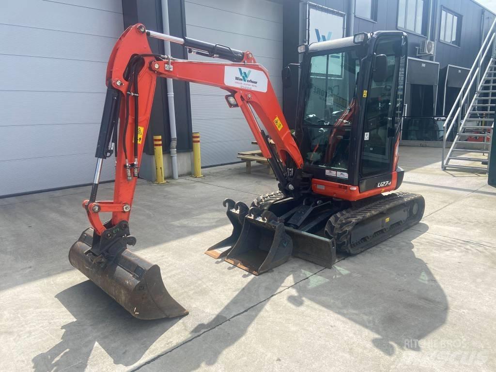 Kubota U 27-4 Mini bagri <7t