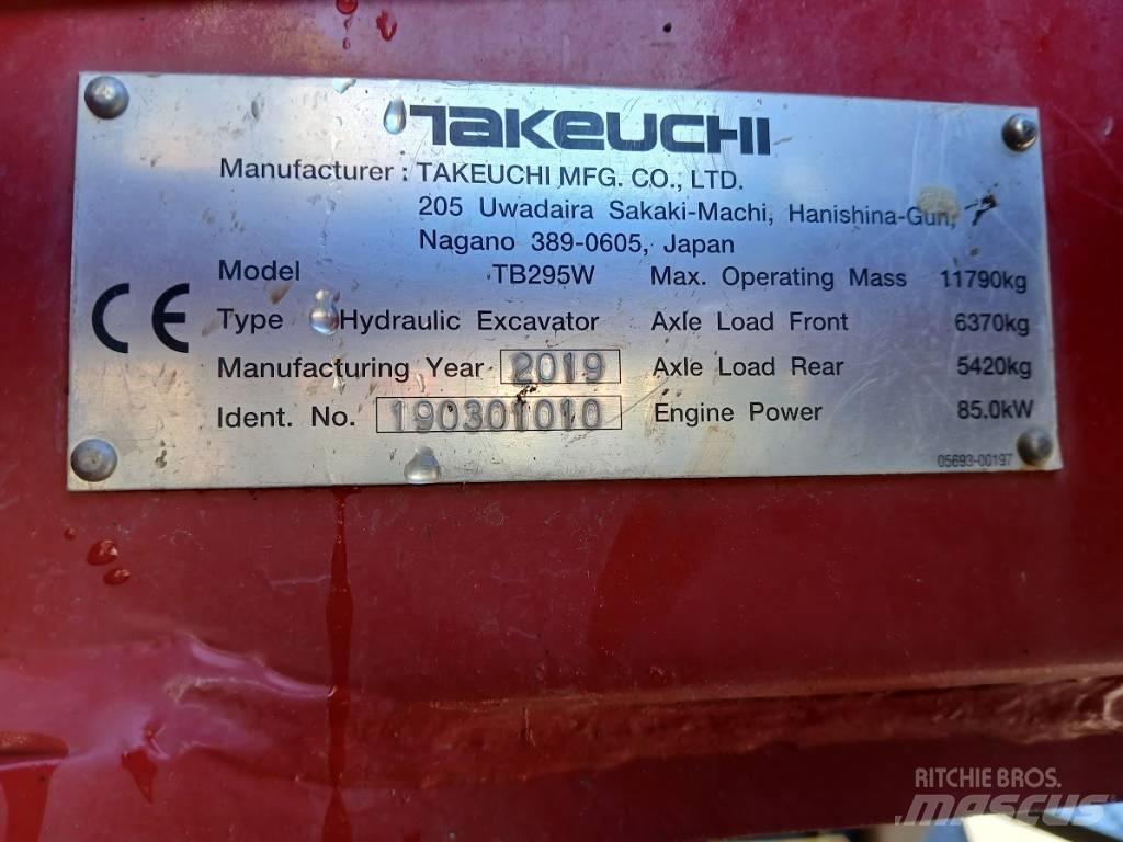 Takeuchi TB 295 W Bagri na kolesih