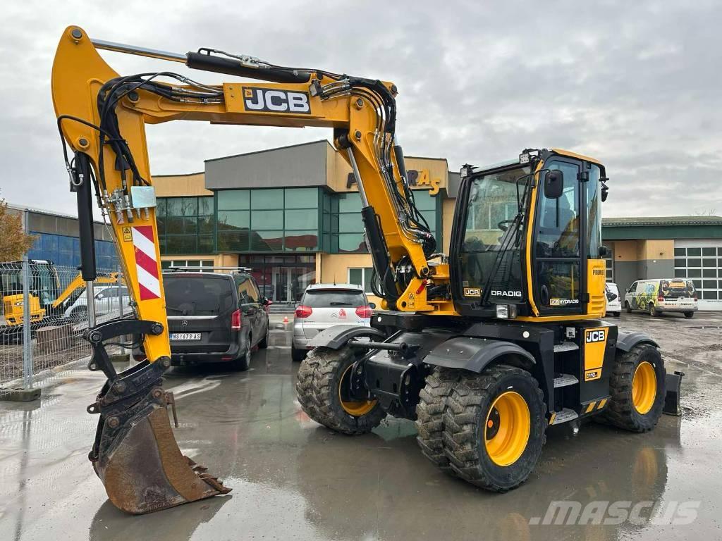 JCB HYDRADIG 110W Bagri na kolesih