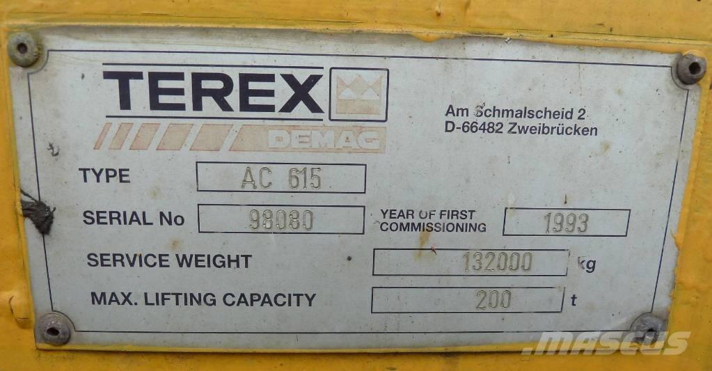 Demag AC 615 Rabljeni žerjavi za vsak teren