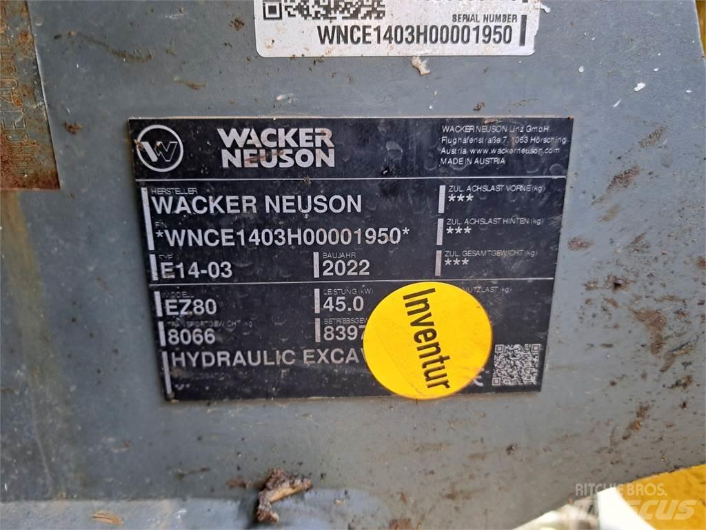 Wacker Neuson EZ80 Bagri goseničarji