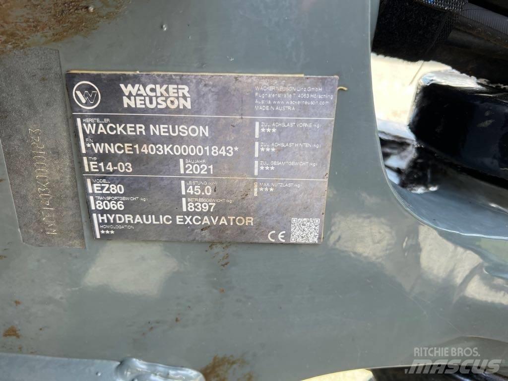 Wacker Neuson EZ80 Bagri goseničarji