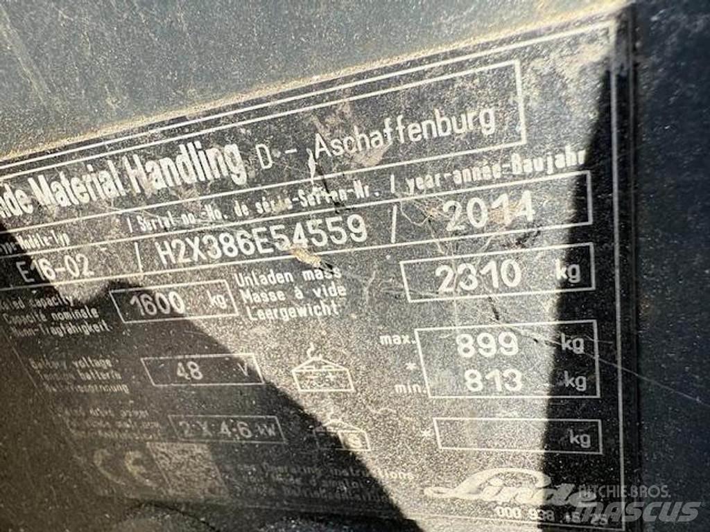 Linde E16-02 Viličarji - drugo